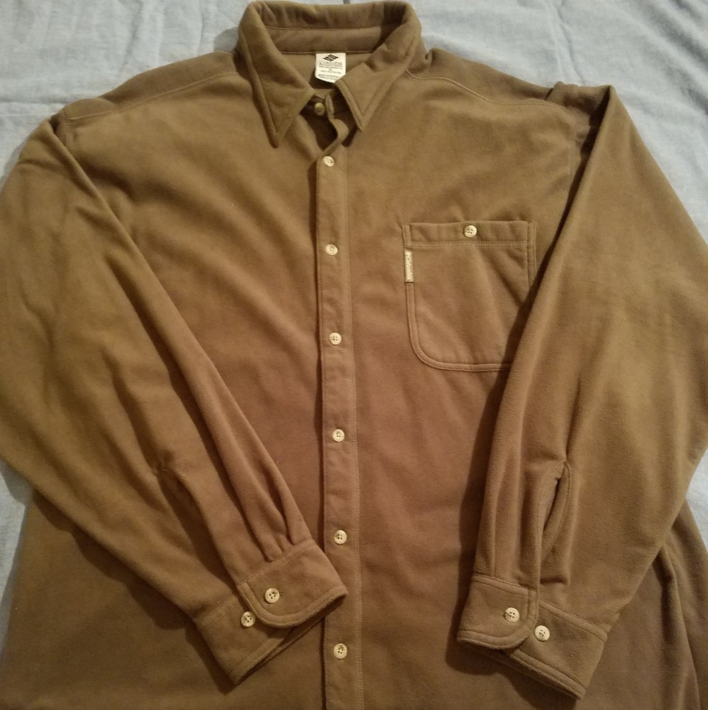 Columbia men's button down shirt